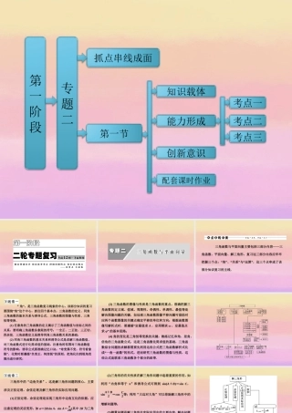 高考数学二轮复习 第一阶段 专题二 第一节 三角函数的图像与性质课件 理 课件