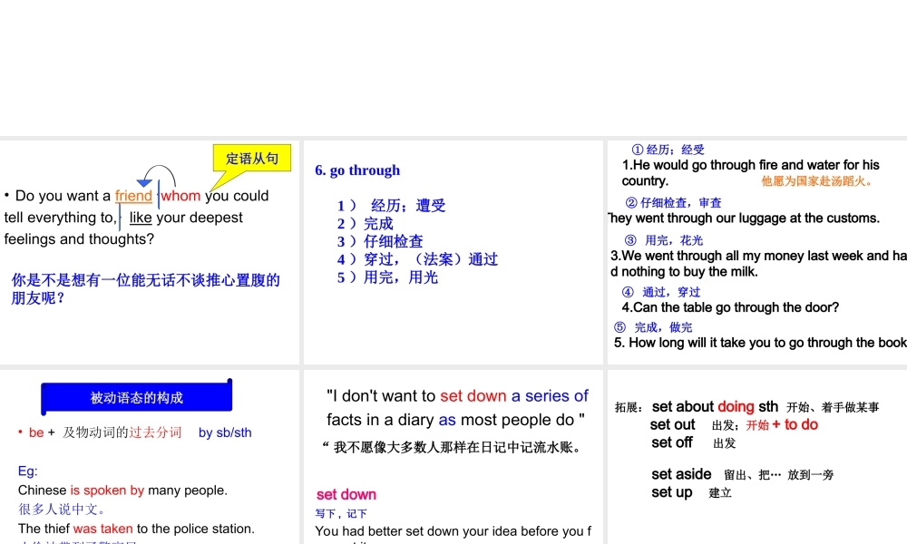 Unit-1-Friendship语言点