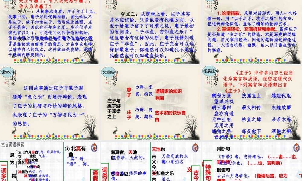 庄子与惠子游于濠梁之上-(3)