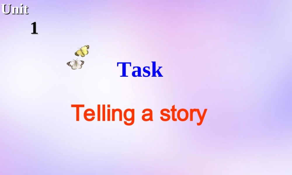 高中英语 Unit1 The world of our senses Task课件1 牛津译林版必修3 课件