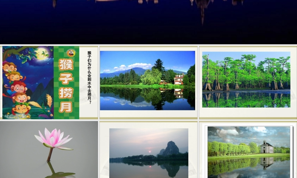 《水中的倒影》课件