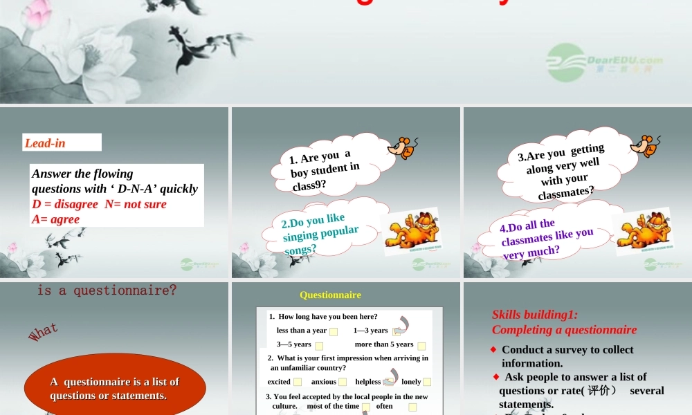 高中英语 Unit1 Tales of the unexplained Task 1精品课件 牛津译林版必修2 课件