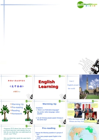 高中英语 24(Unit 2 The Olympic Games)课件 新人教版必修2 课件