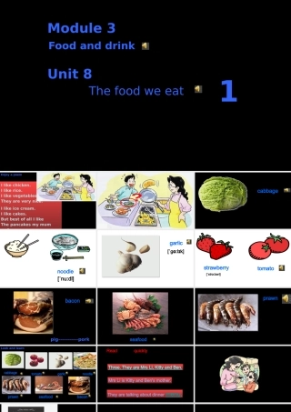 Unit8Thefoodweeat