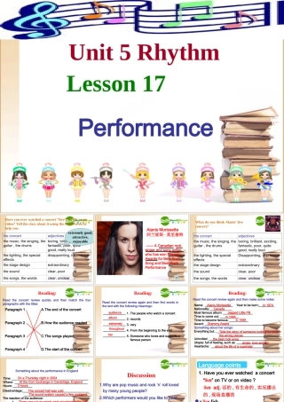 高中英语 Performance-Reading and Languagepoints课件 北师大版必修2 课件