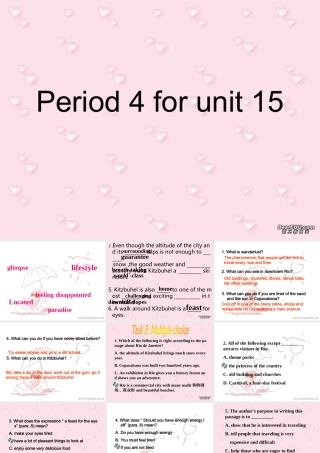 江苏地区高二英语unit15语言点课件 人教版 课件