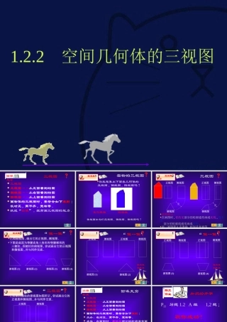 高中数学122空间几何体的三视图课件人教版必修2 课件