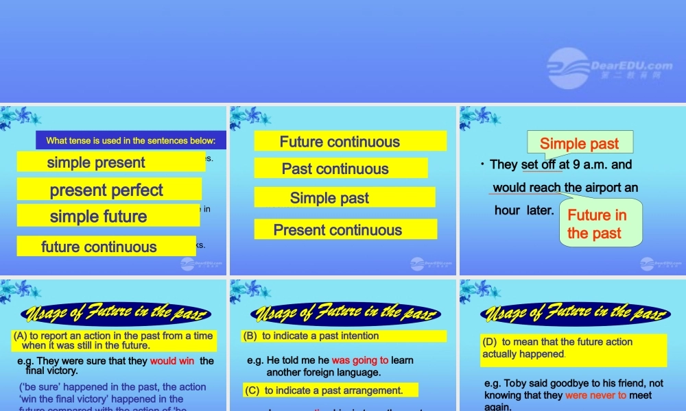 高中英语 Unit2 Wish you Were here Grammar and usage 2精品课件 牛津译林版必修2 课件