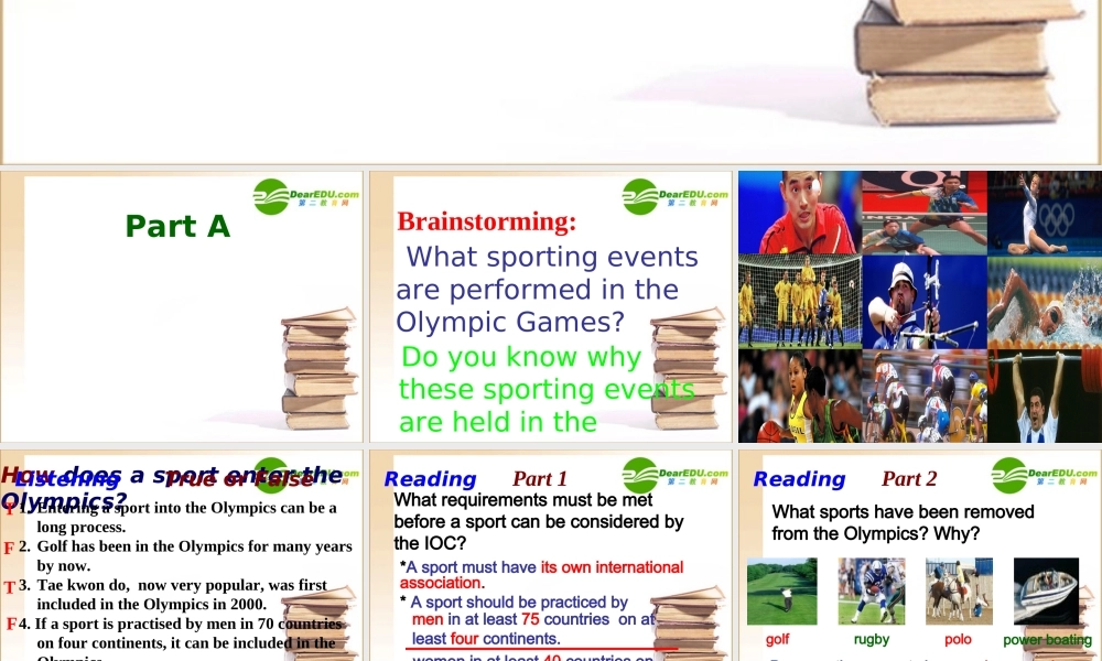 高中英语模块四unit1 Project 1课件译林牛津版必修4 课件