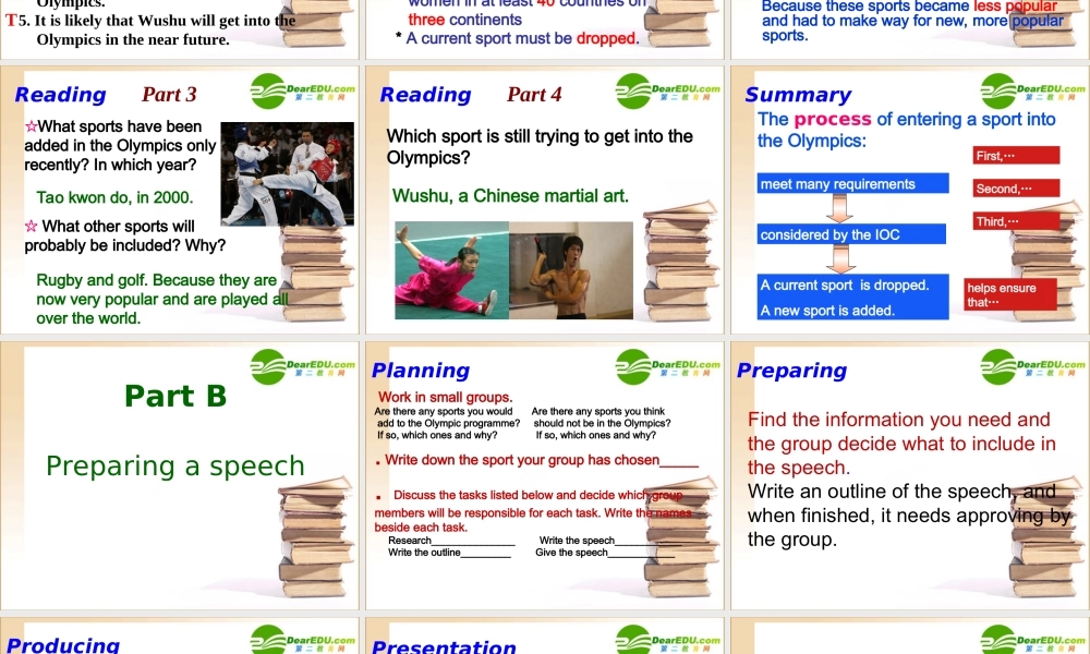 高中英语模块四unit1 Project 1课件译林牛津版必修4 课件