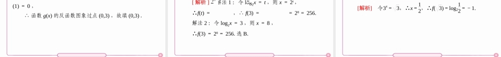 高中数学 第二章  基本初等函数(Ⅰ)  对数函数及其性质  指数函数与对数函数的关系课件 新人教版必修1 课件