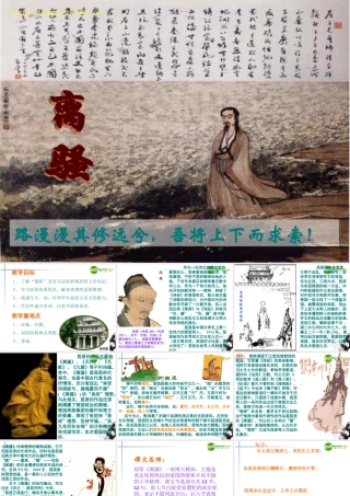 高中语文 26(离骚)课件 语文版必修4 课件
