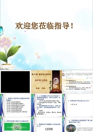 保护智力成果