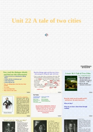 高二英语下学期Unit22教学课件 人教版 课件