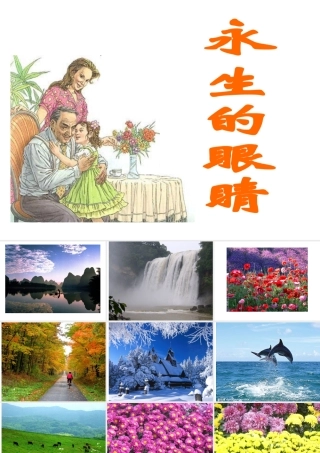 四年级语文永生的眼睛课件