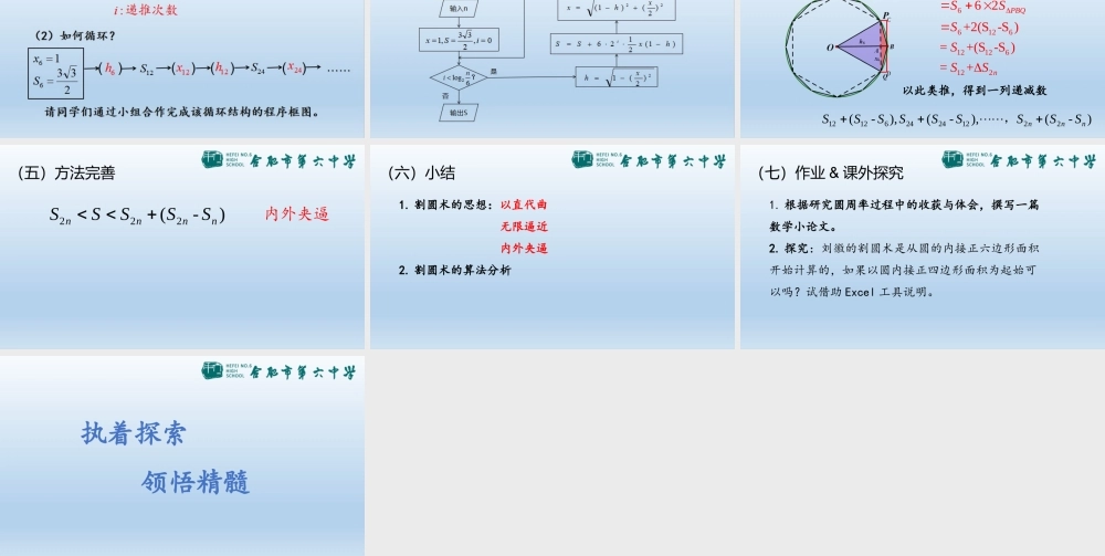 阅读与思考割圆术