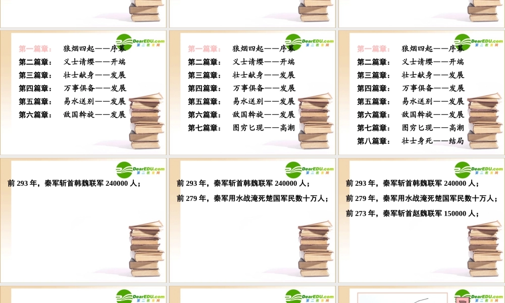 高中语文(荆轲刺秦王)教学讲解课件2新人教版必修1 课件