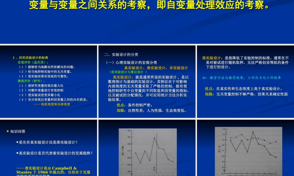 实验心理学心理实验设计