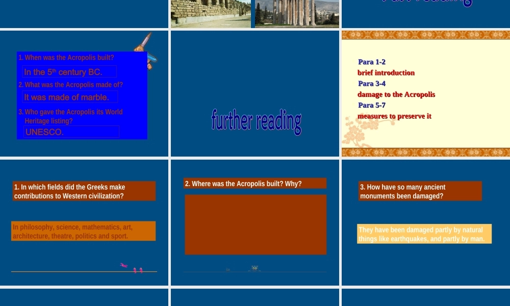 高中英语 模块九第二单元reading课件 牛津版选修9 课件