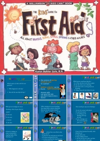 高中英语必修5Unit5 First aid--warming up1ppt 课件