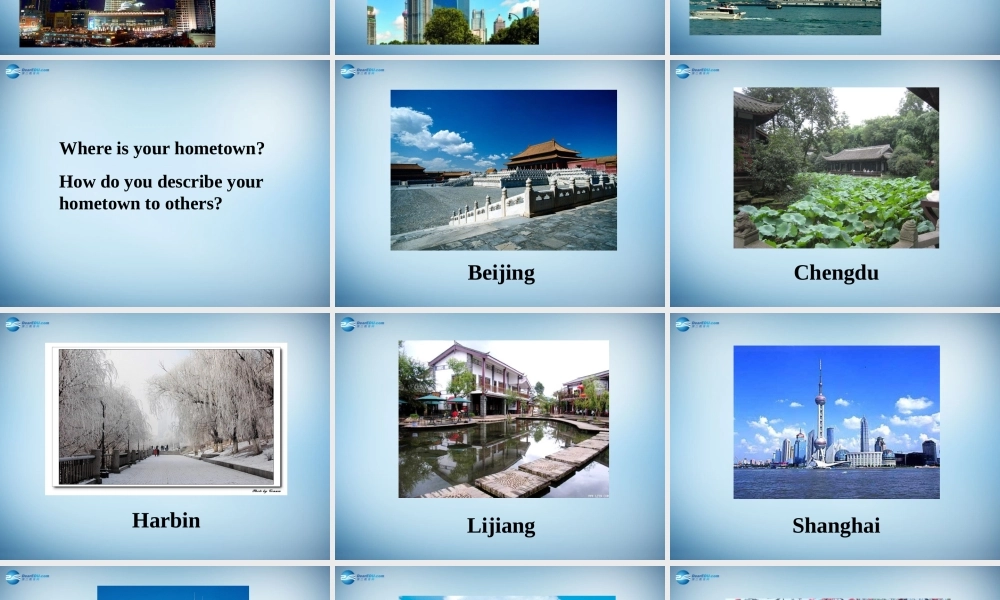 高中英语 Module 4 A Social Survey My NeighbourhoodIntroduction & Cultural Corner课件 外研版必修1 课件
