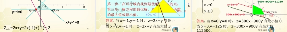 高中数学 42简单线性规划课件1 北师大版必修5 课件