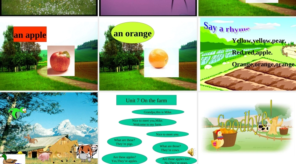 Unit7onthefarm课件
