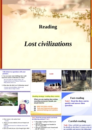 高中英语：M3U3 reading(1)课件新人教版必修3 课件