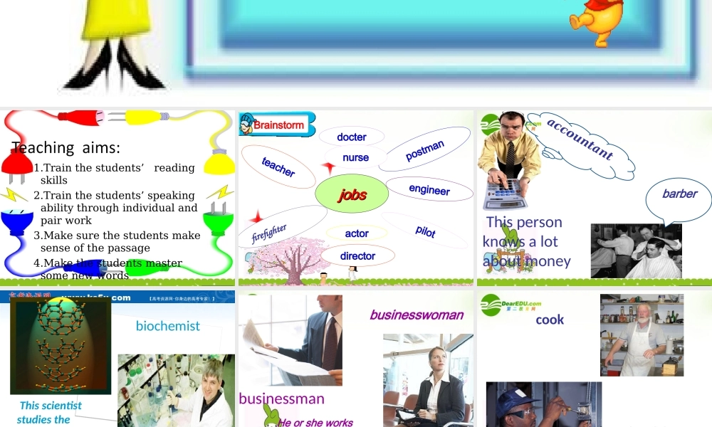 高中英语 Module 2(A job worth doing)课件-Reading and vocabulary 外研版必修5 课件