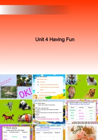 湘教版七年级英语上册Unit 4 Having Fun(ppt)(2) 课件