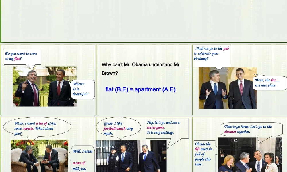 高中英语 Unit2English around the world Warming up and reading课件 新人教版 课件