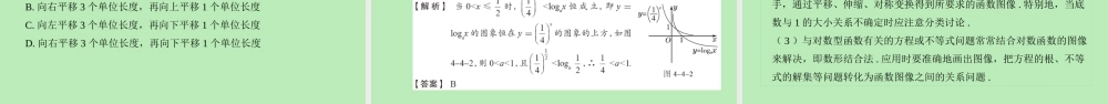 高中数学 第四章 指数函数、对数函数与幂函数 423 对数函数的性质与图像课件 新人教B版必修第二册 课件