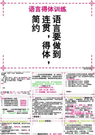 高中语文之语言得体训练课件 新课标 人教版 课件