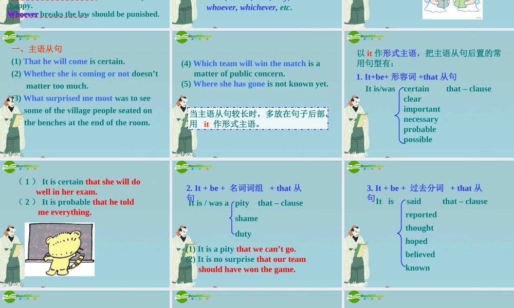 高中英语 odule 2(Highlights of my senior Year-Grammar)课件 外研版选修7 课件