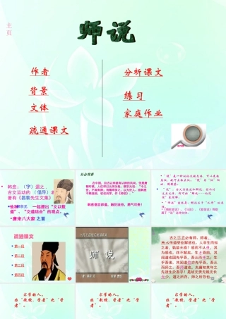 高中语文 212(师说)课件 苏教版必修1 课件