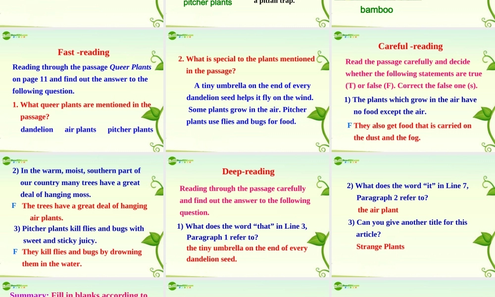 高中英语 Unit1Further reading课件 重大版必修4 课件