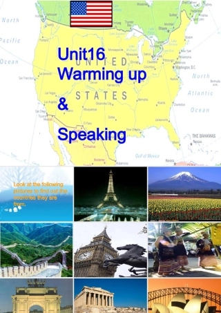重庆市高二英语Unit16 warming up speaking 新课标 人教版 课件