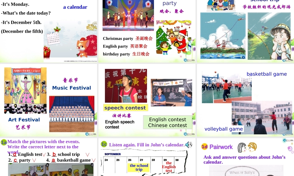 Unit8whenisyourbirthdaySectionB1