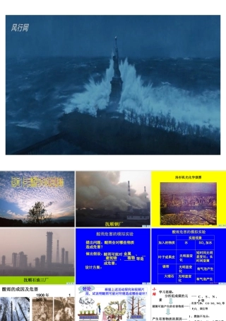 使用燃料对环境的影响13