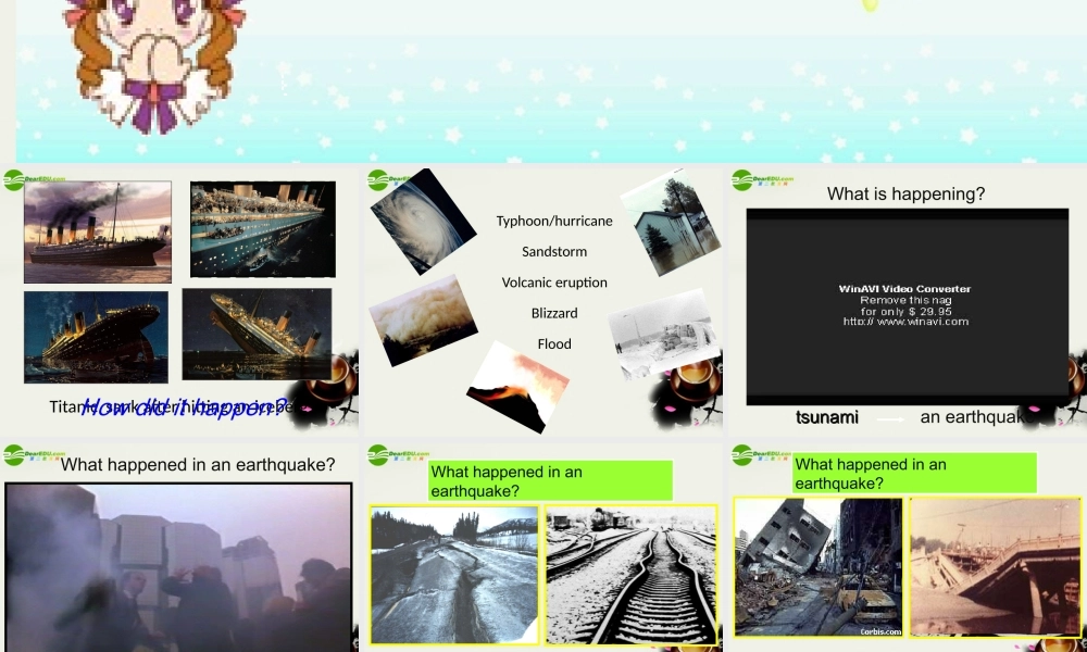 高中英语 Unit4 (Earthquakes)课件16 新人教版必修1 课件