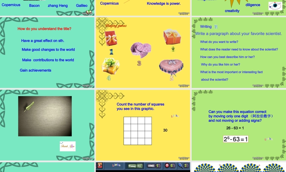 高二英语上学期第一单元reading 新课标 人教版 课件