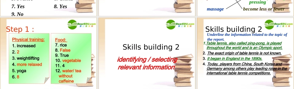 高中英语模块四unit 2 Task 1课件译林牛津版必修4 课件