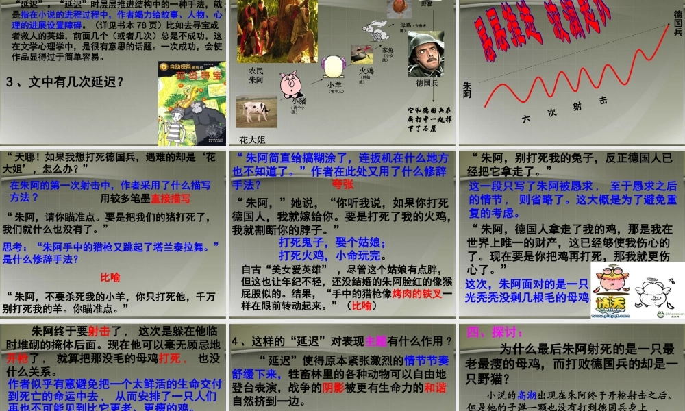 高中语文(牲畜林)课件5 新人教版选修 课件