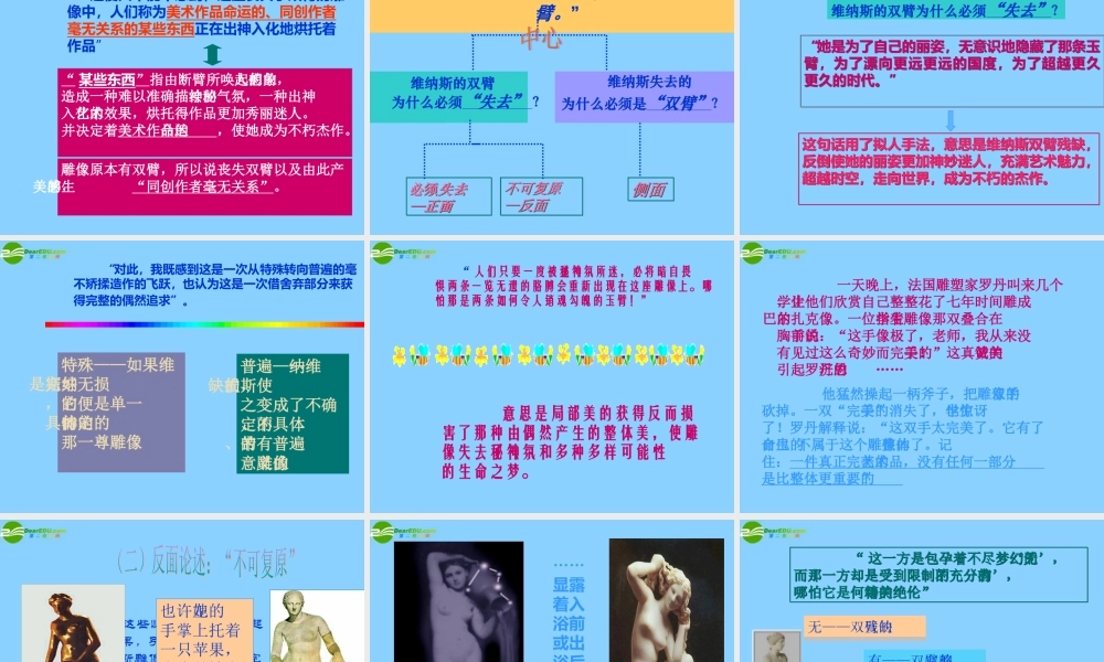 高中语文(米洛斯的维纳)课件1 北京版必修1 课件