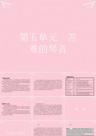 语文1.5.1.1雪落在中国的土地上课件新人教选修中国诗歌散文欣赏 课件