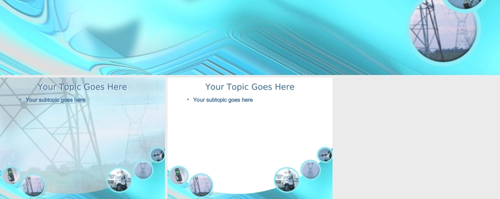 PPT模板(通信主题)