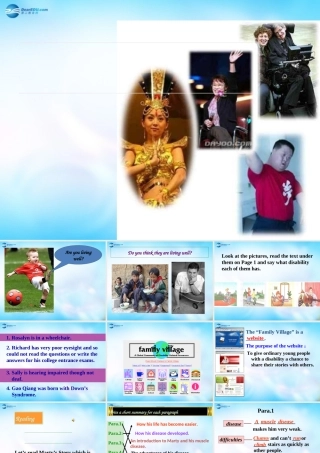 高中英语 Unit 1 Warming up and reading课件