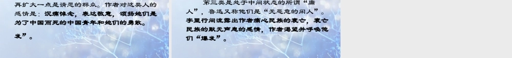 高中语文 记念刘和珍君教学课件 新人教版必修1 课件