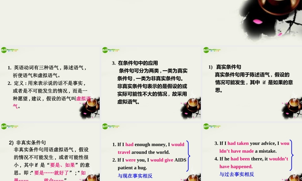 高中英语 Grammar3课件 新人教版选修6 课件