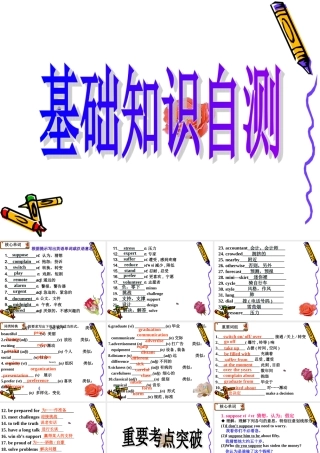 高中英语 Unit1 Life styles 课件北师大版必修一 课件